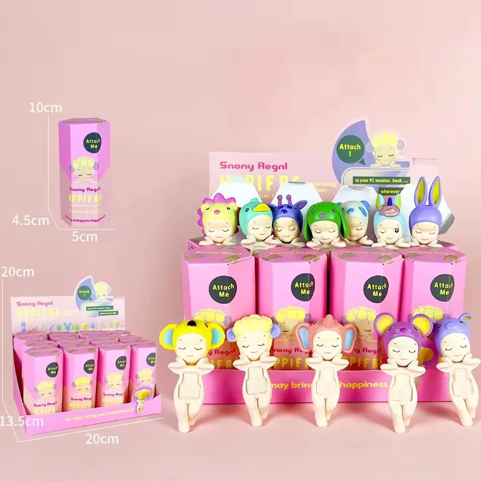 Hot 12 stks/set Sonny Angel 8 cm Mini Figuur Dromen Slapen Dier Serie Kawaii Auto Telefoon Ornamenten Geluk Gift