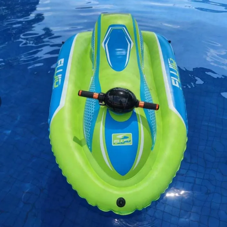 pvc motorboat pool float inflatable jet kid inflatable motorboat kids inflatable power ride motorboats