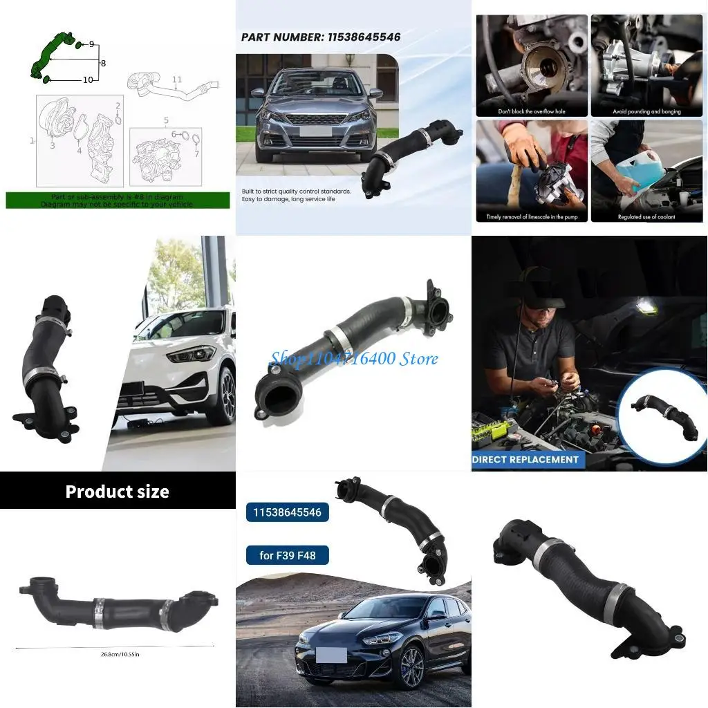 

Y1GD CAR RADIATOR Охлаждающий шланг -шланг замена трубы охлаждающей жидкости насоса цилиндра для головки для F39 F40 F44