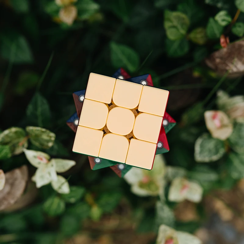 3X3 전문 큐브 제로 지연 초고속 회전 단일 자기 최고의 선물 빠른 침묵 디자인 매직 큐브 퍼즐 아이 장난감
