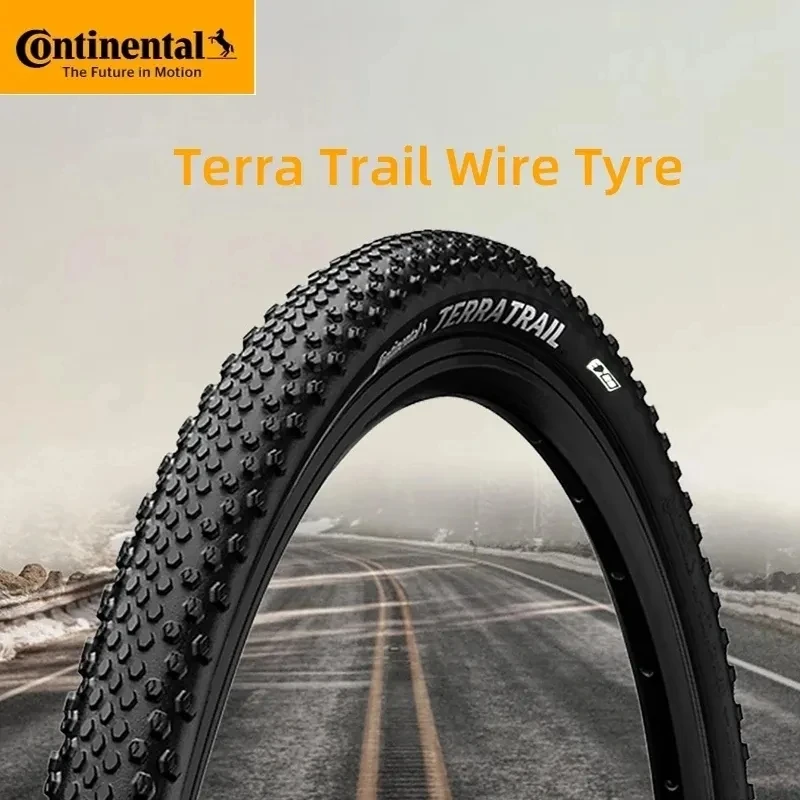 Continental Terra Trail 700x35C 700x40C Road Bike Wire Bead Tire E25 Shieldwall System PureGrip Compound No Folding 3/180 TPI