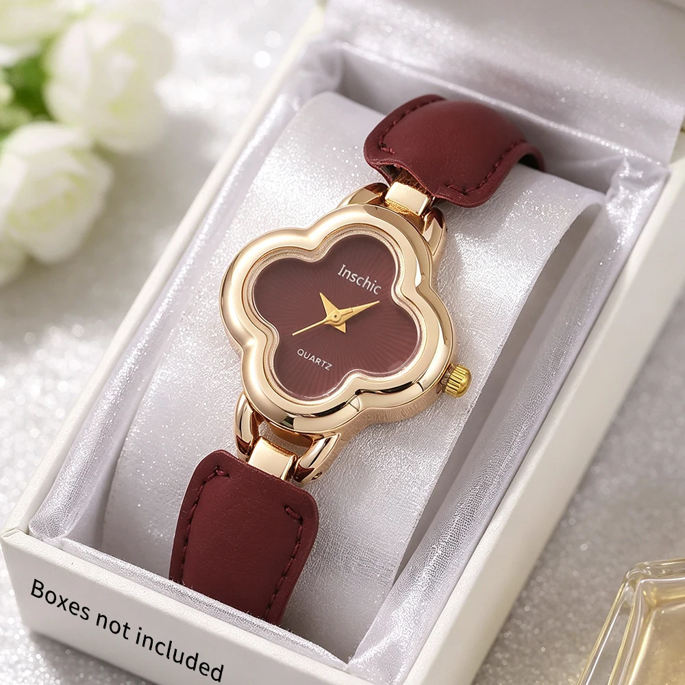 1Pc Trendy Latest Elegant And Fashionable Quartz Watch, Ideal Gift For Friends And Family On Valentine's Day, Easter, Birthdays!
