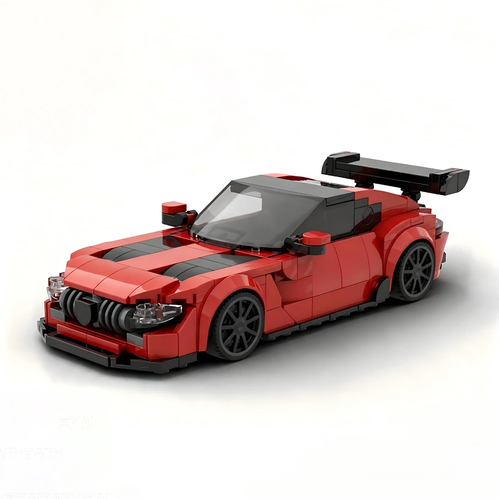Новая модель MOC Speed ​ ​ Конструктор-модель гоночного автомобиля серии Racing Series Classic: Модульная сборная модель для взрослых, коллекционный подарок