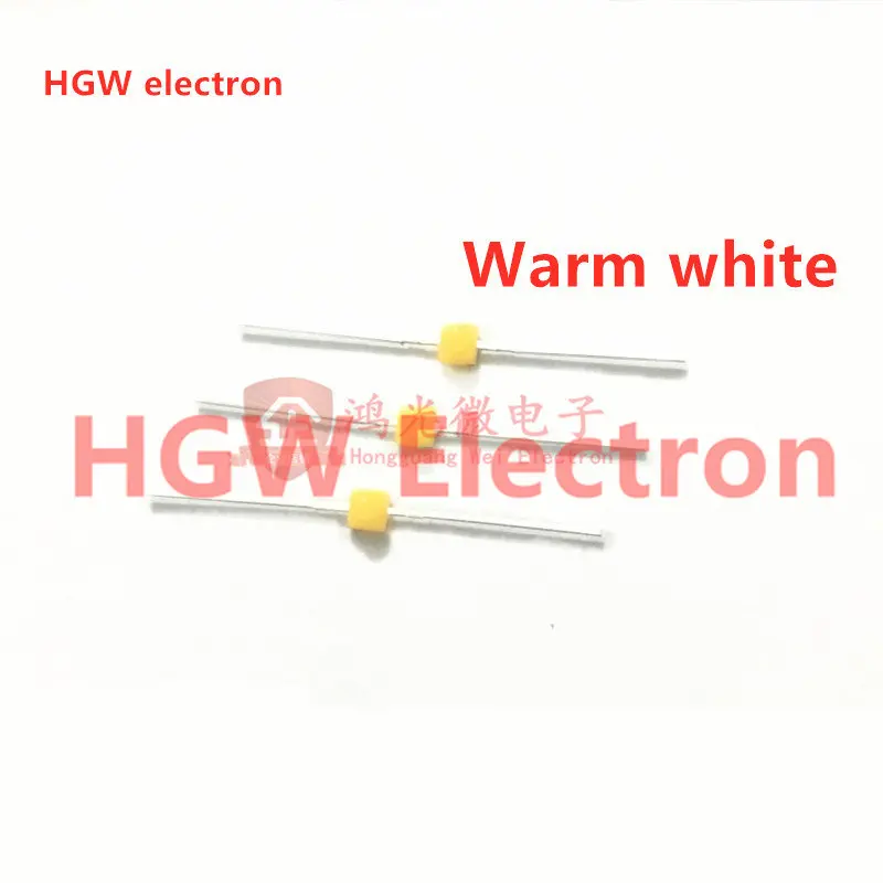 100pcs 1.5mm Mini Rood Red green yellow blue and white light, The highlighted 1.8mm Small butterfly LED light-emitting diodes,