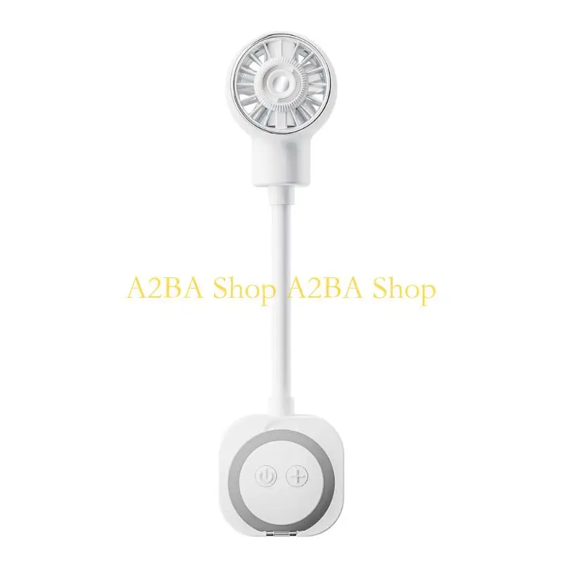 A2BA Desktop Fan With Silicone Hose And Moisturizing Sprays For Dry Skin