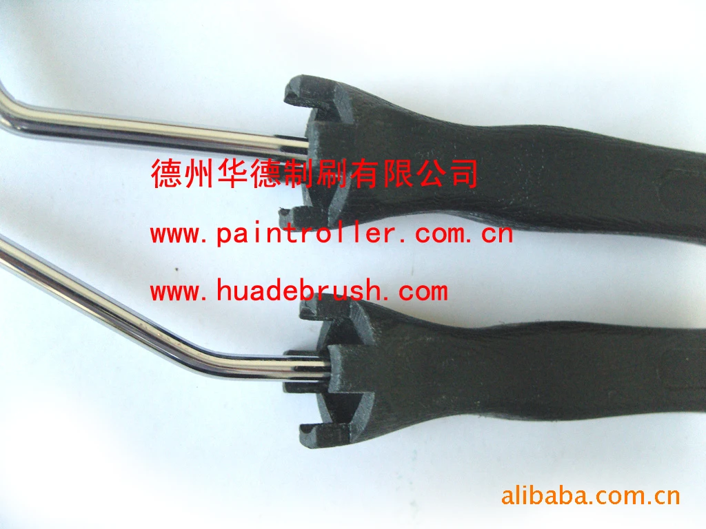 Japanse Verf Rolborstel Handvat Schroefdraad Opening 4 Inch 9 Inch Rolborstel Beugel 7Mm Dik Versterkte Roller Handvat