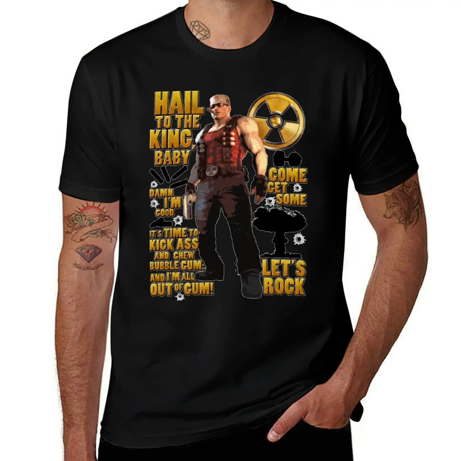 

Duke Nukem T-Shirt cotton t shirt man man t shirt designer