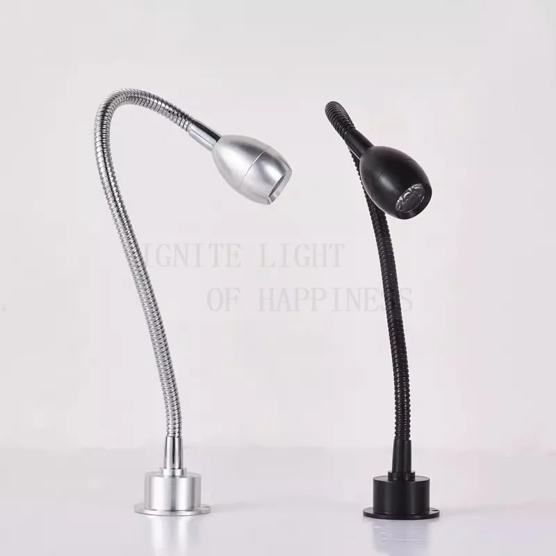 

LED Dry Battery Spotlight Emergency Jewelry Counter Light Exhibition Display Cabinet 1W3W Wedding Straight Pole Light Lamp