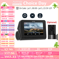 70mai 4K Dash Cam A800S Built-in GPS ADAS 140°FOV 70mai Camera Car DVR 24H Parking Monitor Front Cam Only, Support Rear Cam