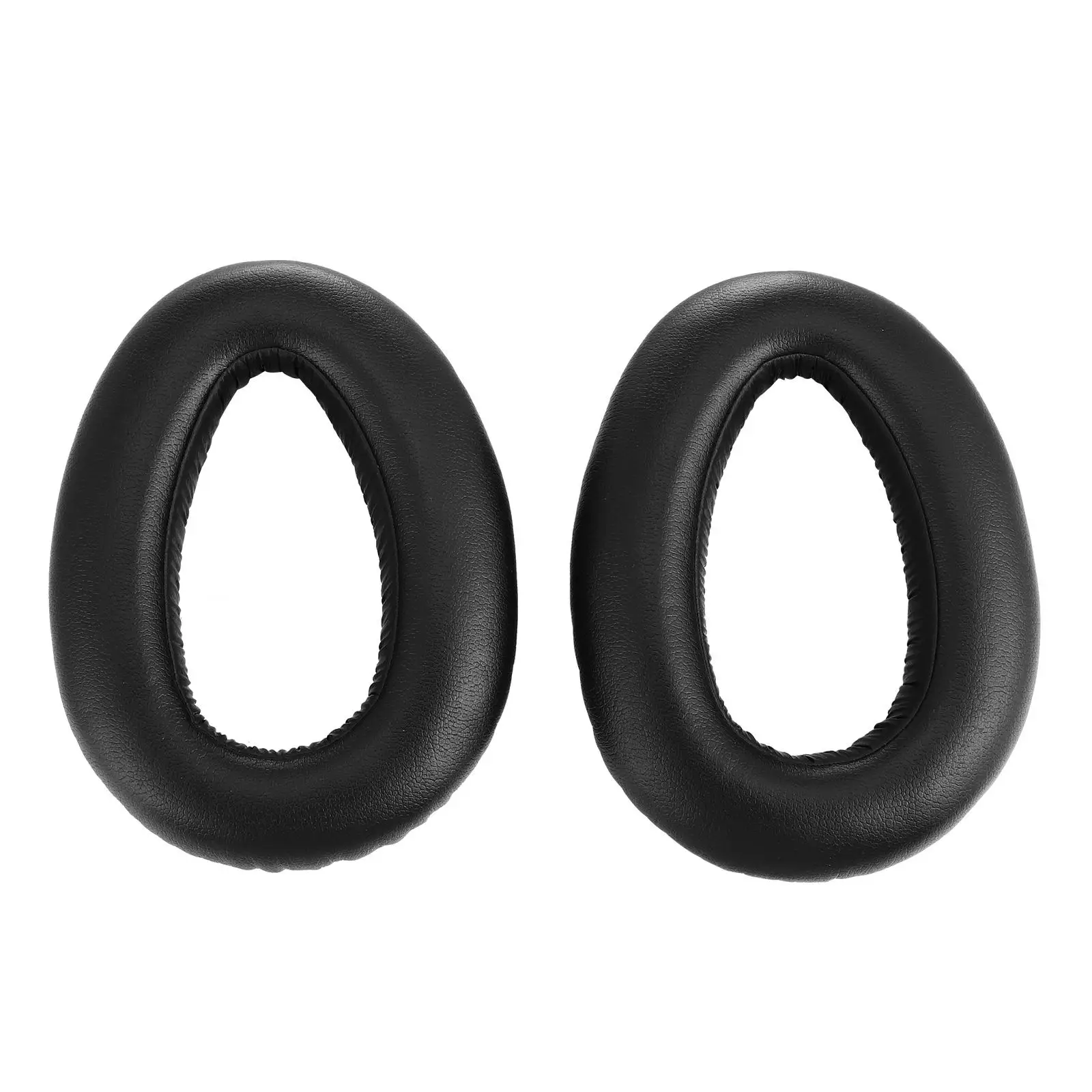 

Headphone Replacement Ear Pads Black High Elastic Protein Skin Memory Sound Blocking Durable Quality