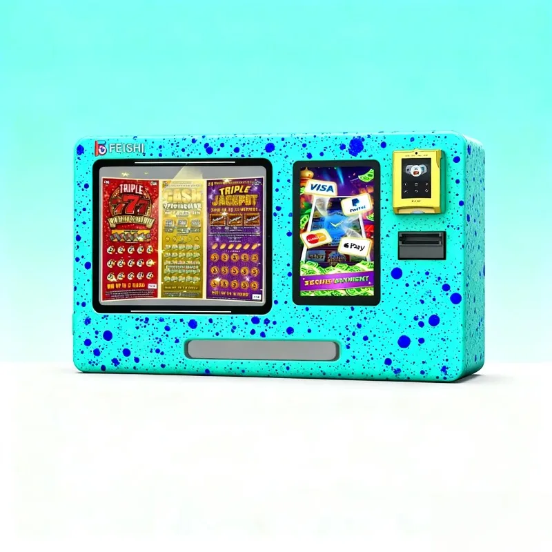 Custom Compact Lottery Machine 10.1 Inch Touch Screen Dual-purpose Lottery Four Types of Lottery UK 24-hour Service Store SDK