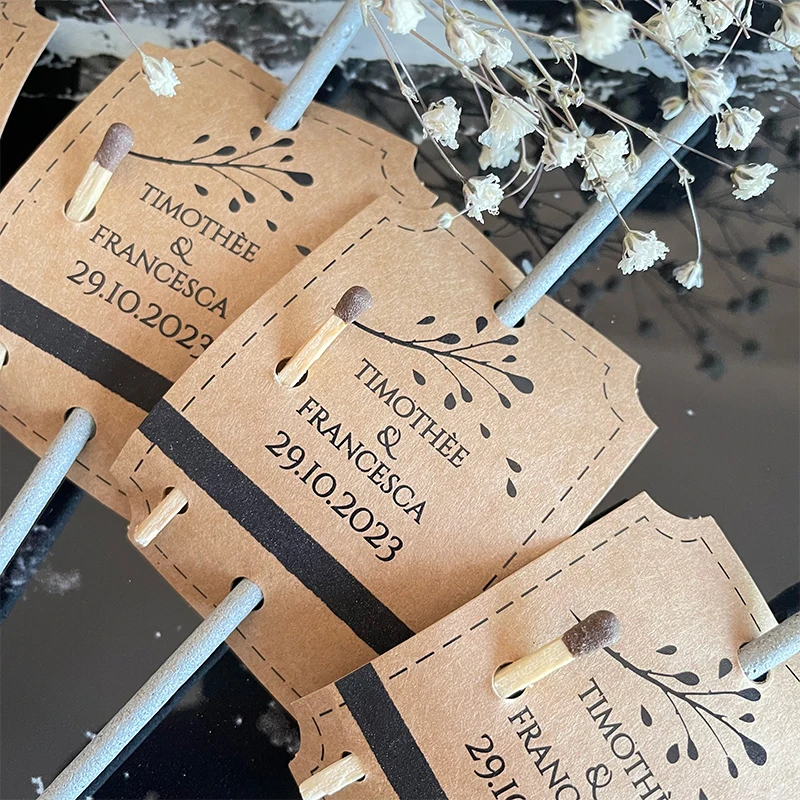 50 قطعة من علامات سباركلر المخصصة بتصميم زهور لحفلات الزفاف والحفلات والخطوبة والذكرى السنوية ملصقات سباركلر المخصصة