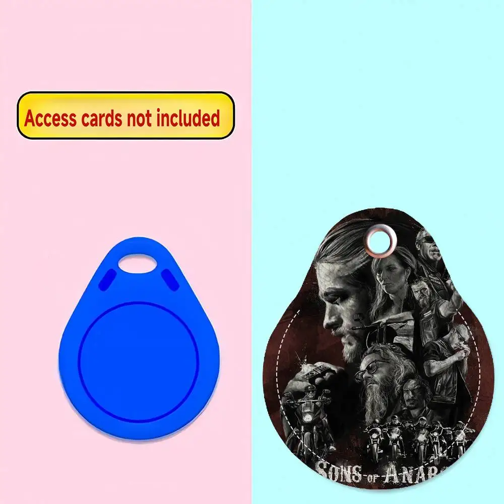 أبناء الفوضى المسلسلات التلفزيونية Waterdrop Aped N Acc حامل بطاقة التحكم للمركبات النقل العام المفاتيح الغطاء الواقي