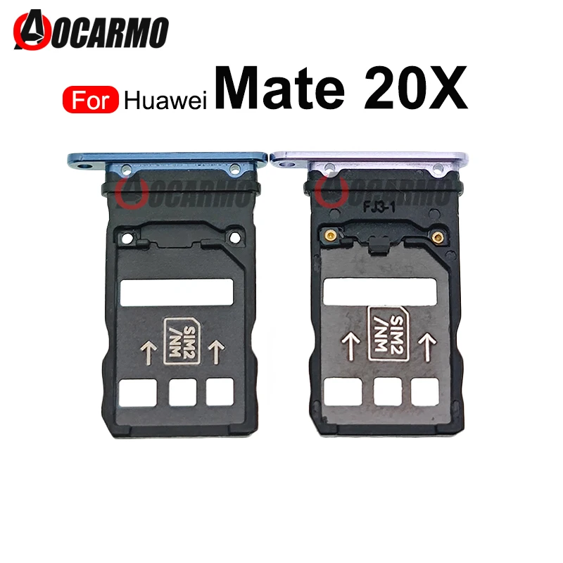 Sim Card SIM Tray Slot Holder For Huawei Mate 20X Repair Parts