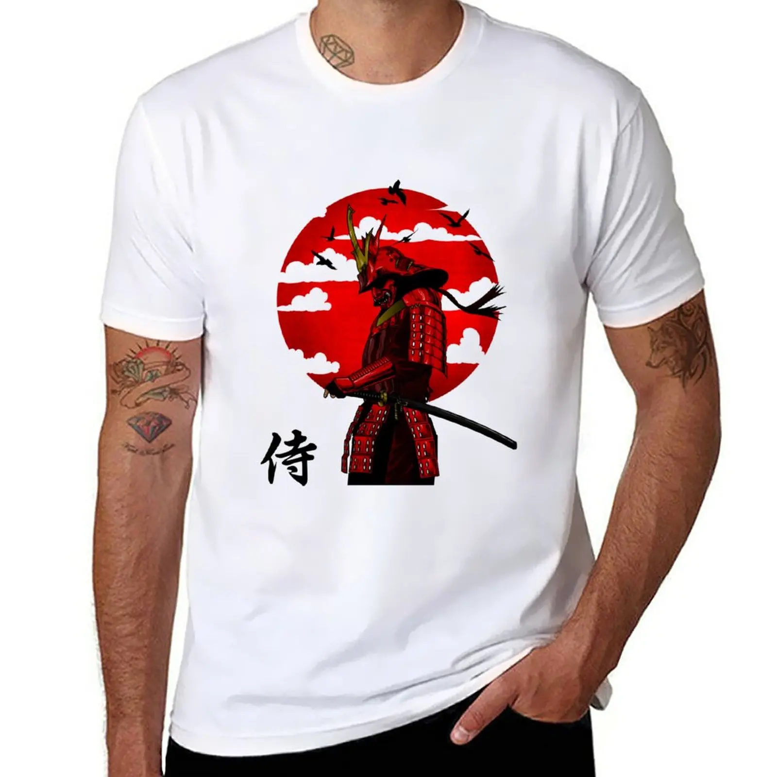 New RONIN T-Shirt korean fashion customized t shirts aesthetic clothes mens vintage t shirts