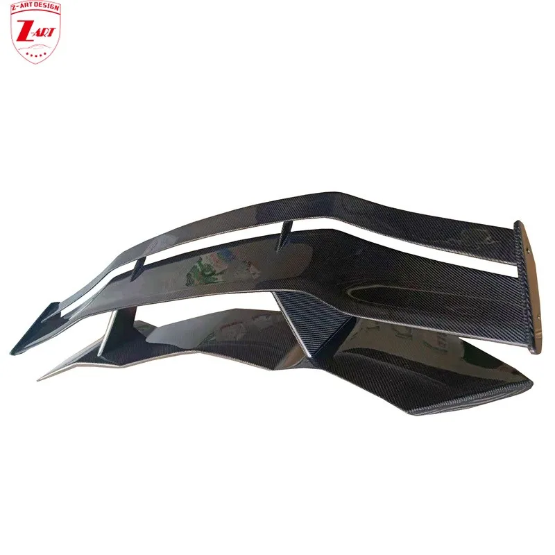 Z-ART Carbon Fiber Rear Spoiler for Lamborghini Aventador 2011-2019 Carbon Fiber Rear Wing for Lamboghini Aventador LP700 LP720