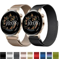 Milanese Loop Watch Band For Huawei Watch GT 3 GT 2 42mm 46mm/GT Runner/GT3 Pro 20mm 22mm Steel Strap For Huawei Watch 3 Pro