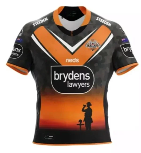 

Wests Tigers 2021 ANZAC Jersey - Mens Size: S-5XL（Print Name Number）Top Quality