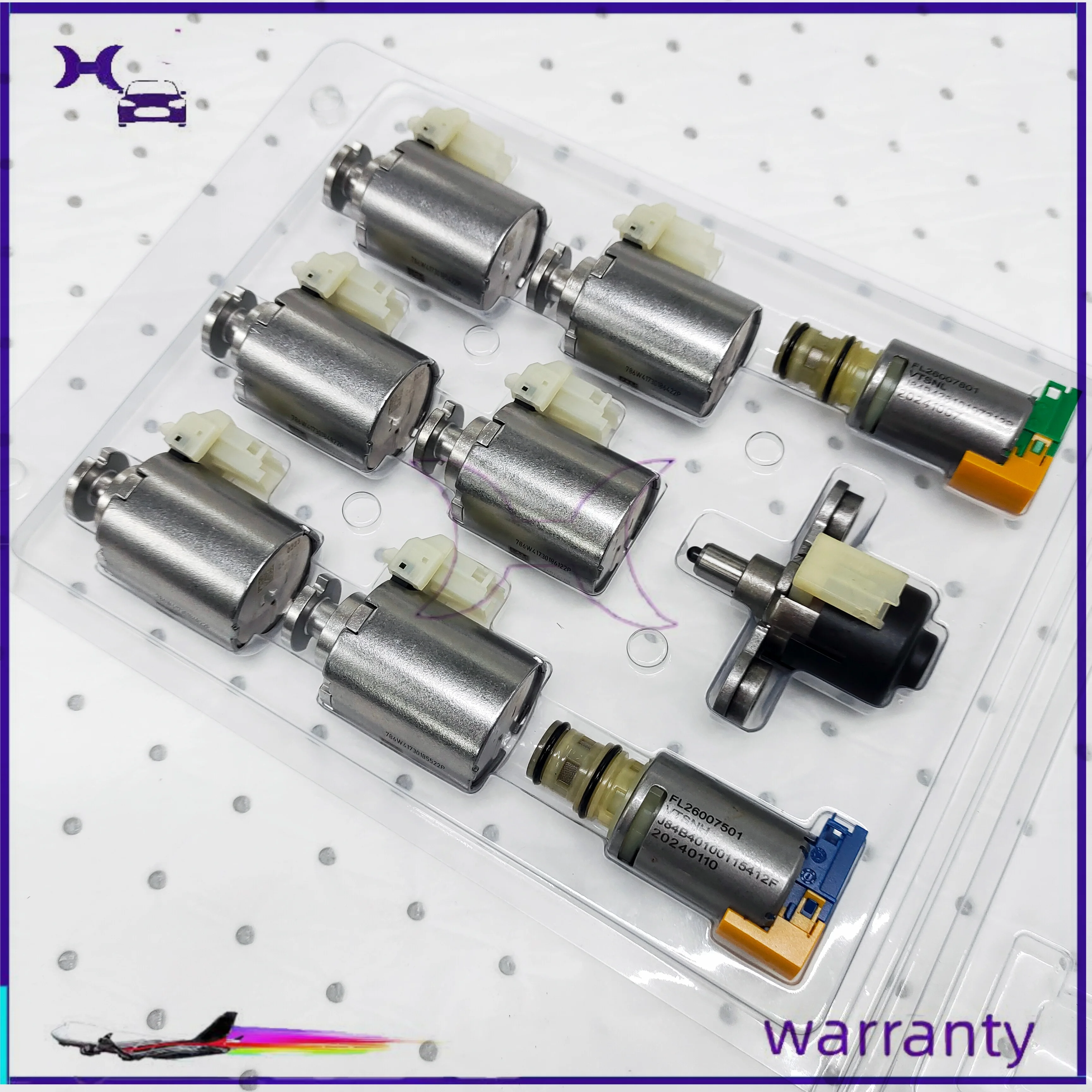 

High-Quality 8-Speed Transmission Solenoid Assy 8F24 8F35 JM5Z7G484B JM5P7G484BC For Ford Taurus, Focus, Escape, Mondeo, Lincoln