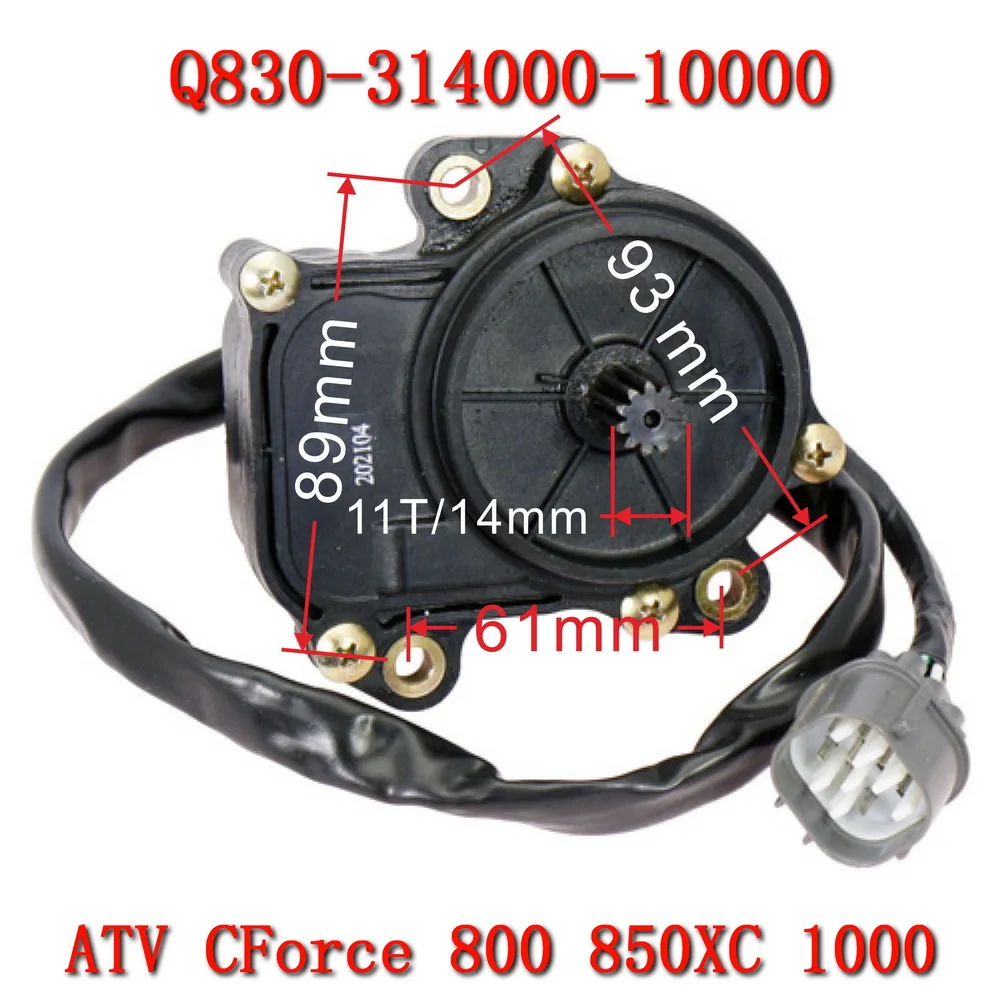 

Front Axle Motor Assy Q830-314000-10000 For CFMoto 800cc ATV CF1000 CF400 CF500 CF600 CF800 ATR AU CForce 1000 450 550 800 850