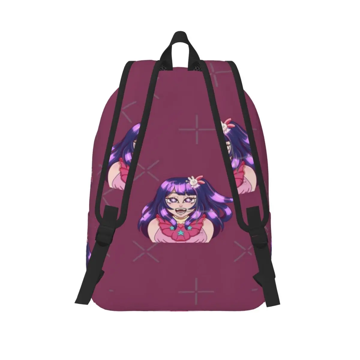 آي هوشينو أوشي نو كو! حقيبة ظهر قماشية بسيطة وأنيقة للرجال #2