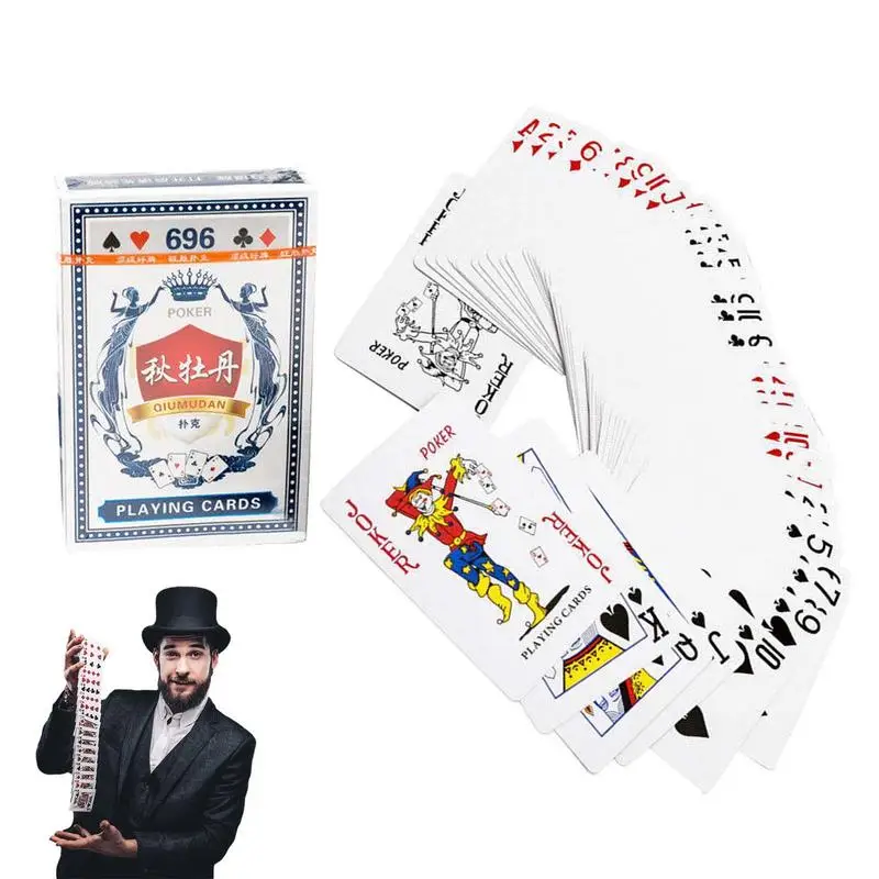 Playing Cards 180-degree Bending Design Waterproof Playing Cards Set Easy To Shuffle And Durable Playing Cards Poker Cards