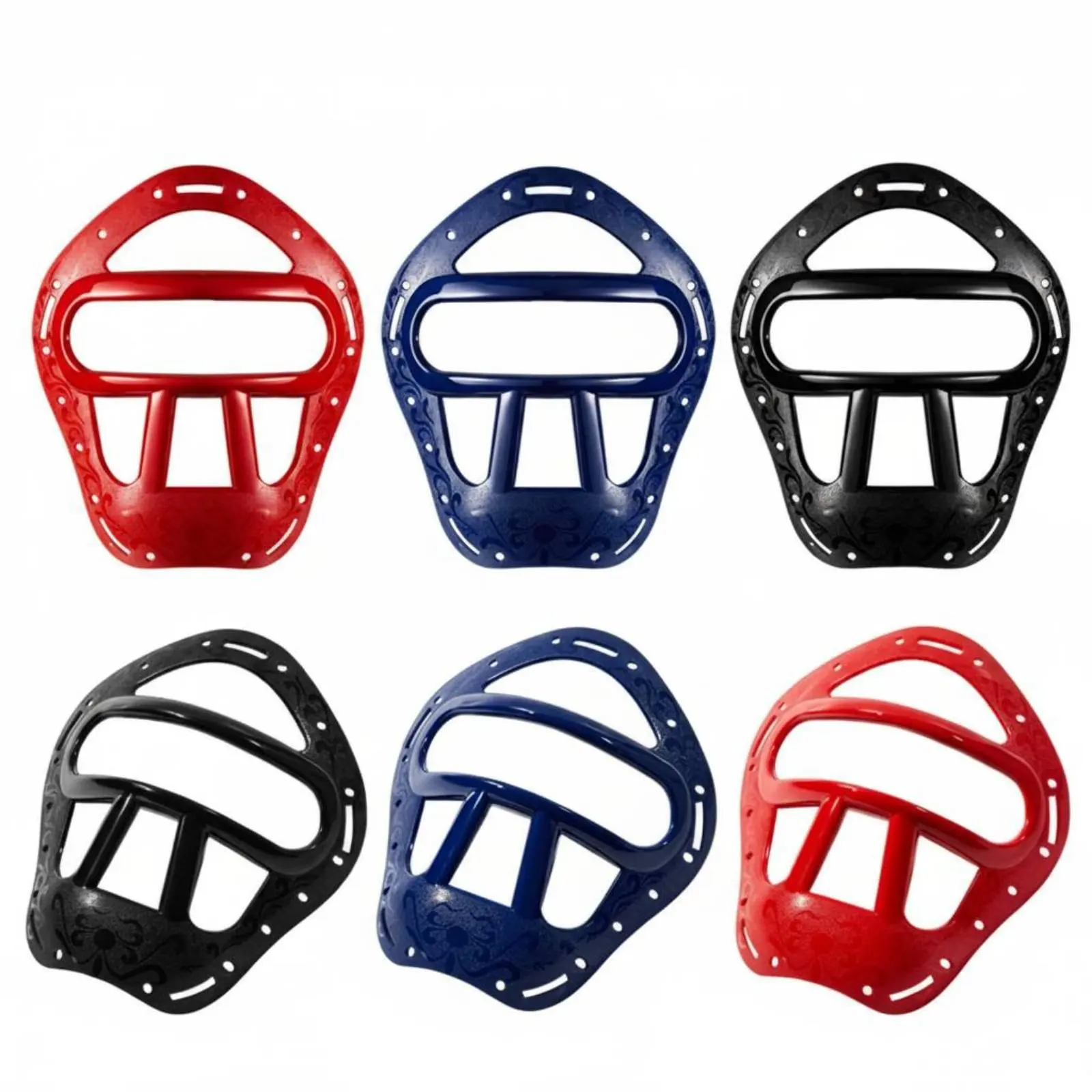 Boxing Helmet Face Mask Clear Vision Detachable Face Guard Helmet Combat Arts Head Protector Anti-Collision Combat Arts Headgear