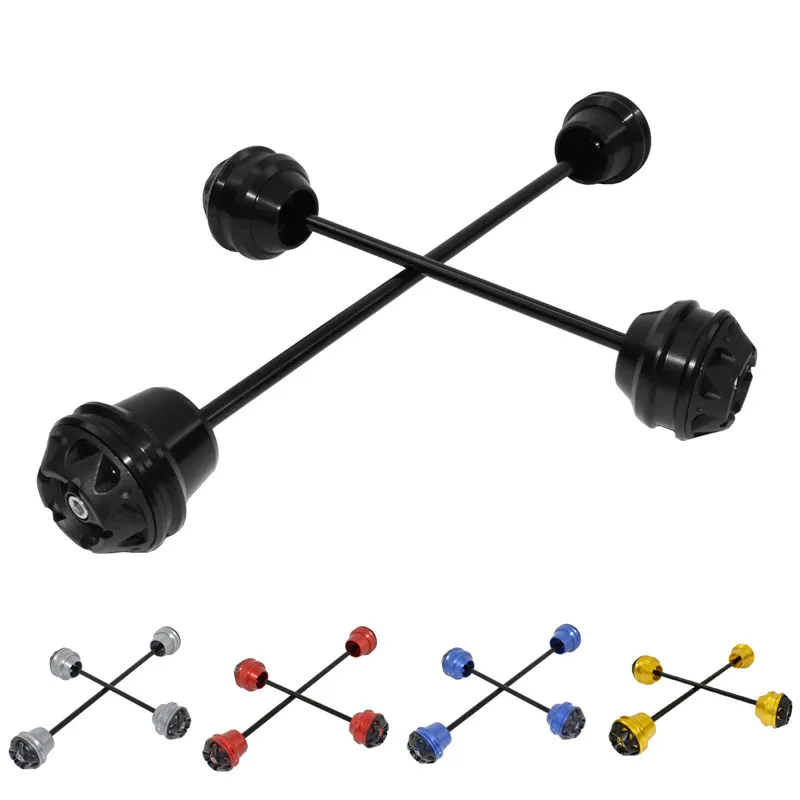 

waase для Yamaha YZF R3 R25 2014 2015 2016 2017 2018 2019 2020 2021 2022 2023 2 шт. ползунки для колесной вилки и оси, защита от столкновений