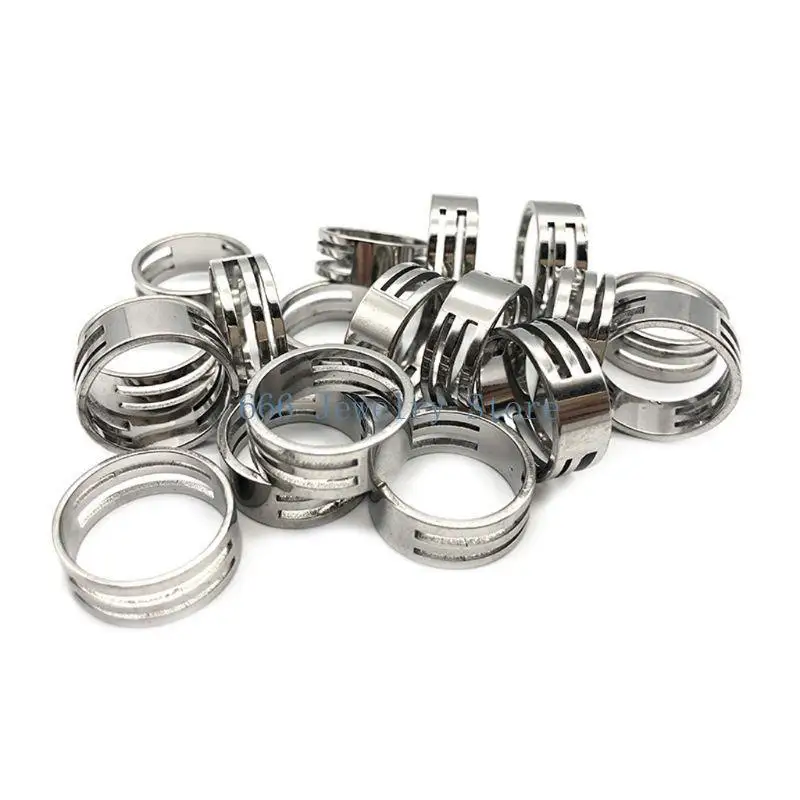 F2TD Stainless Steel Jump Ring Opener Circle Jump Ring Tool for Women Men Jewelry Makers Craft Jump Ring Opening Tools