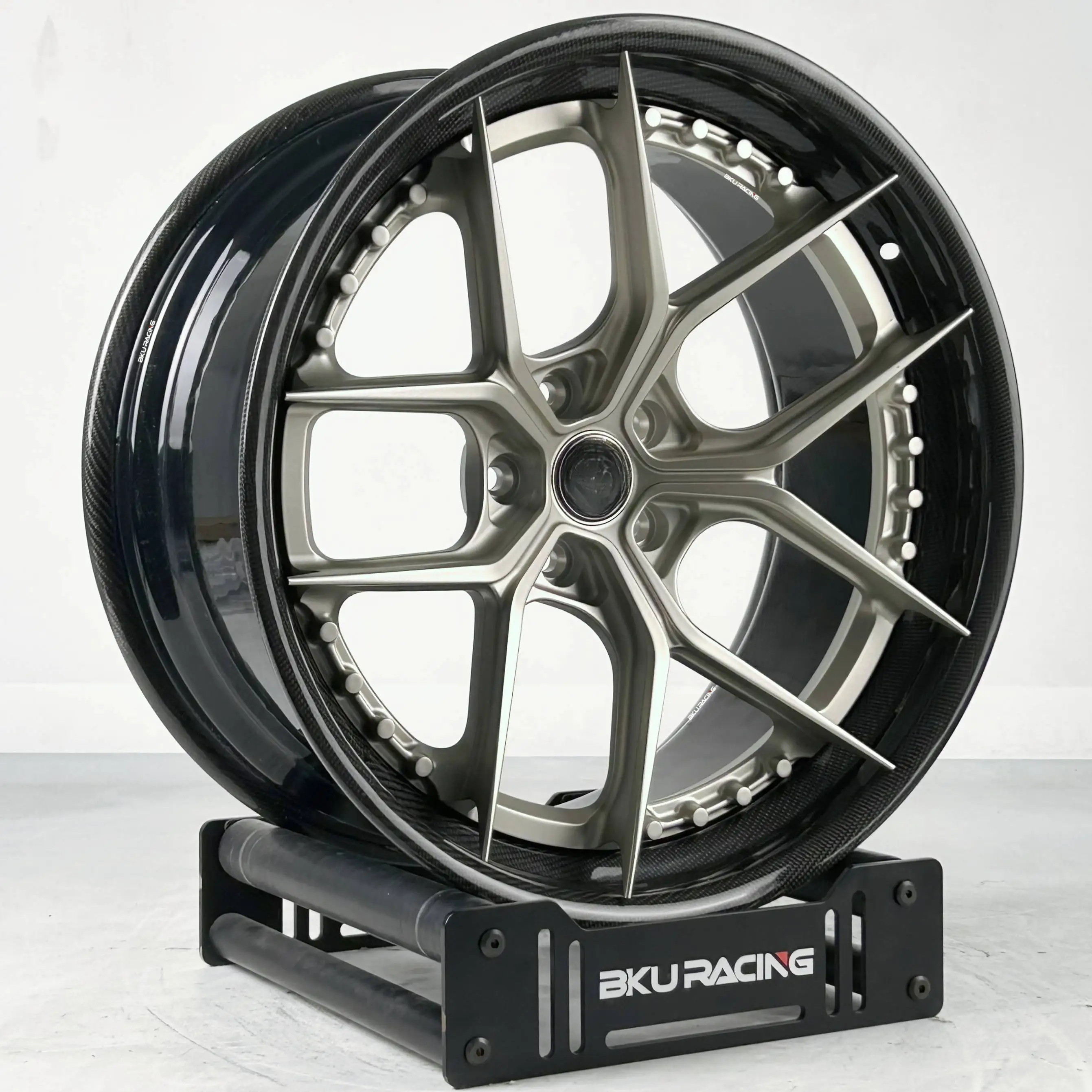 

Bku 2 Piece Wheels for Lamborghini Huracan Urus Aventador Gallardo 20 21 22 Inch Rims High Strength Alloy Forged 5x112 Wheels