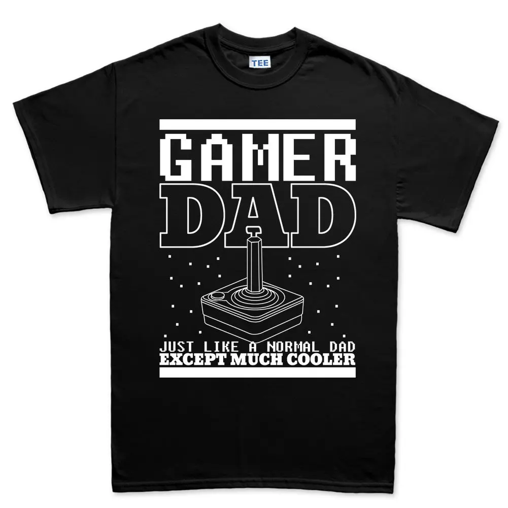 For Him S Dad Gamer T Shirt New Birthday First Time And Son Funny Retro