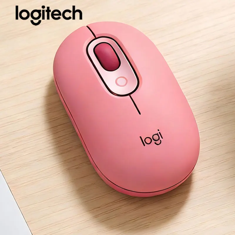 

Logitech M350POP Wireless office mouse anti slip grip, good news for sweaty hands, long-term grip without slipping