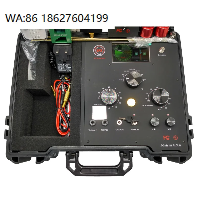 100-1000m Long Range Underground Detector 12VDC Gold Diamond Silver Jewel Finder EPX10000