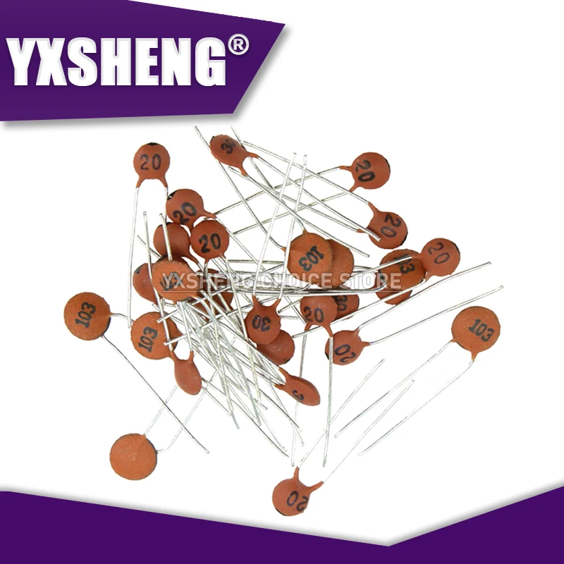 100Piece New Ceramic Capacitor 50V 1pF ~ 100nF 0.1uF 104 4.7PF 10PF 22PF 33PF 47PF 100PF 101 220PF 10NF 330PF 470PF 1NF 103 47NF
