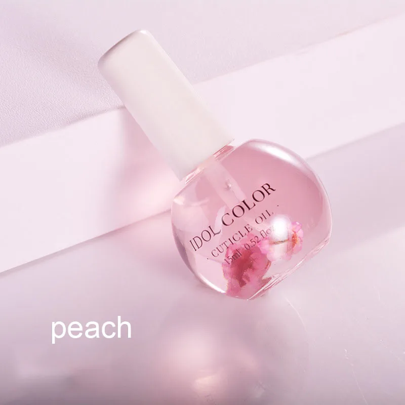 15 ml/fles nagelvoedingsolie hydraterende gedroogde voedingsstof nagelriemolie 9-bloemen manicure verzorging reparatie beschadigde vloeibare olie # *
