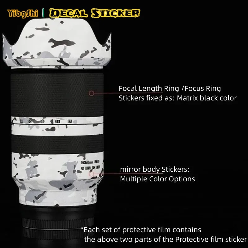 For Tamron 17-70mm F2.8 B070 For Sony E Mount Lens Decal Skin Vinyl Wrap Film Camera Lens Sticker 17-70 2.8 F/2.8 Di III-A VC RX