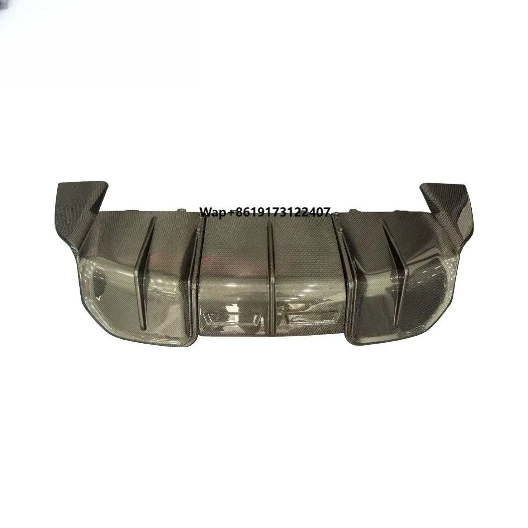 

PU Carbon New Product High Quality Carbon Fiber Rear Diffuser for E-Tron-GT FD Style Rear Bumper Lower Lip Body Kit