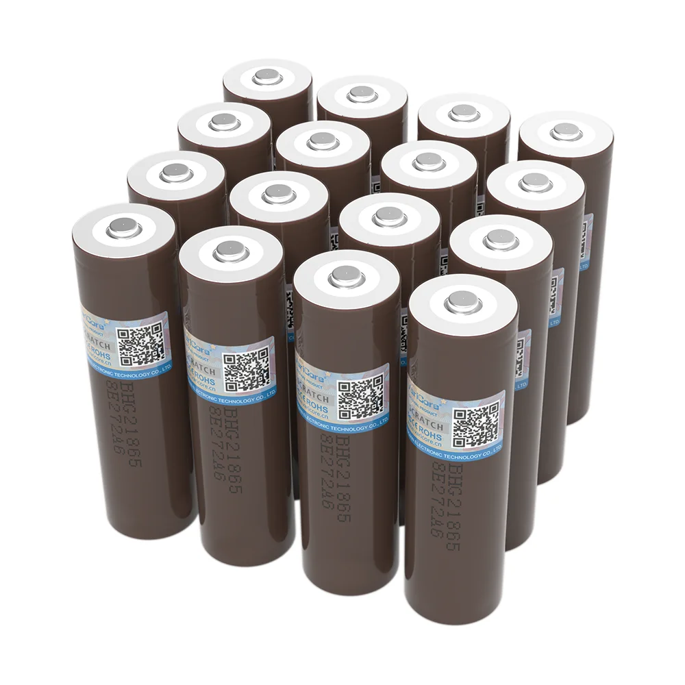 VariCore Original 3.7V HG2 18650 3000mAh Rechargeable Battery discharge 20A dedicated For Flashlight batteries With Pointed
