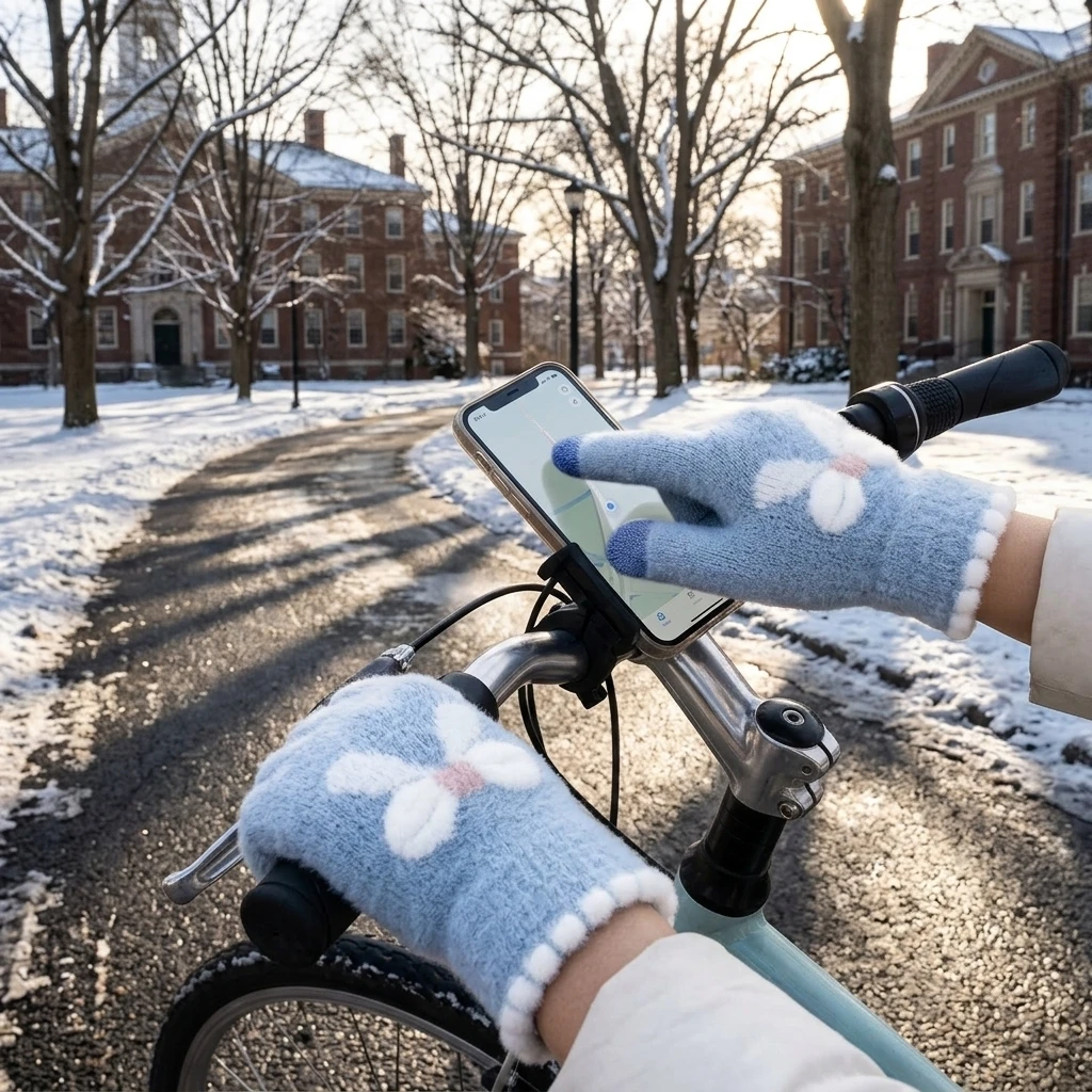 1 Pair Knit Gloves Wool Blend  - Wool Glove Lined review and price