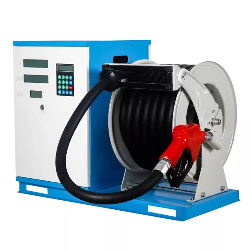 Dozownik paliwa 95 TYP nafta/diesel mini mała mobilna pompa dozownika paliwa LCD benzyna 60-70L/min