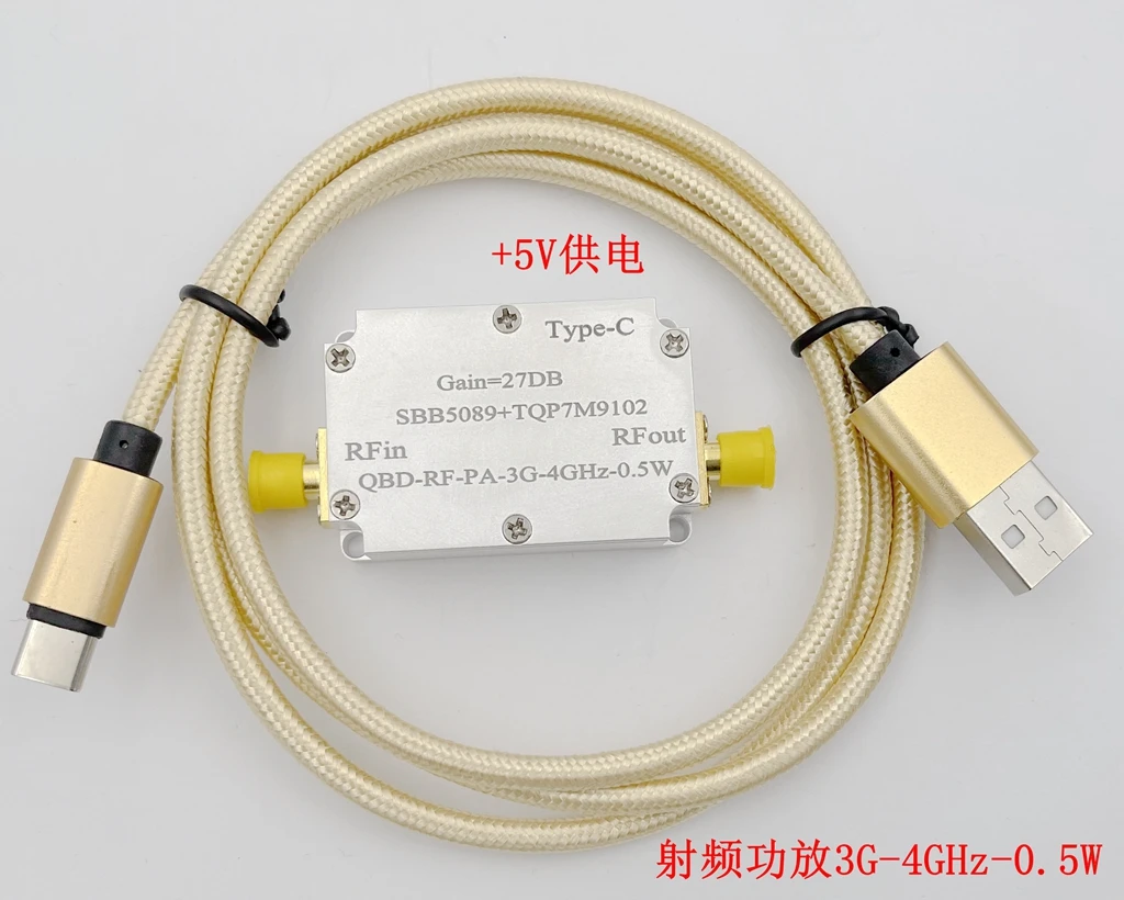 

RF Power Amplifier Pa-3g-4ghz-0.5wtqp7m9102 Broadband Power Amplifier Signal Transmission Amplification