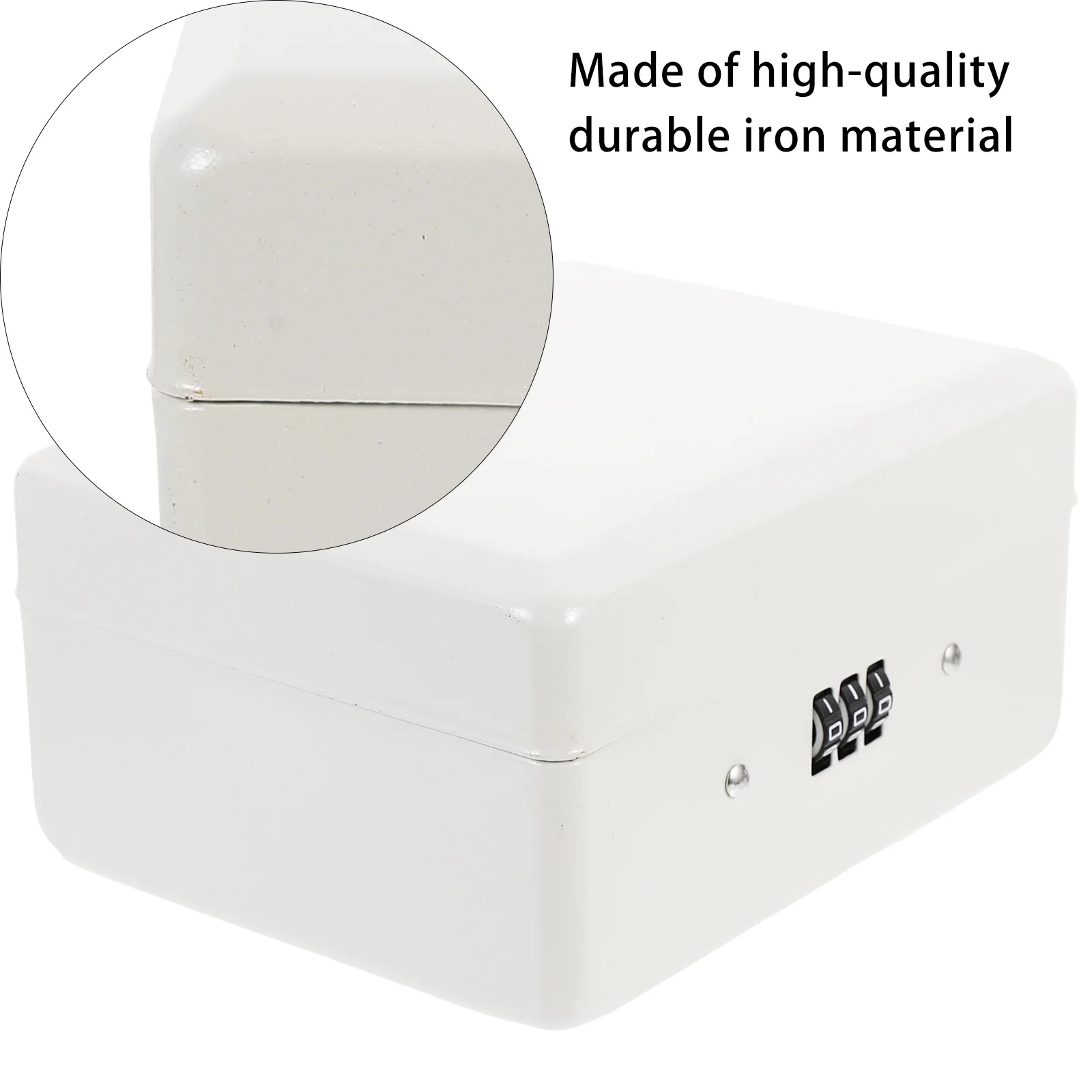 1Set كلمة المرور مفتاح اقفال الصناديق الحائط 6-فتحة الثقيلة مفتاح خزانة الأمن سعة كبيرة المنظم التخزين