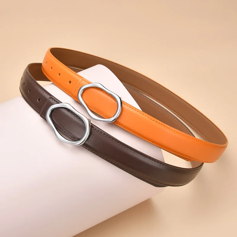 แฟชั่นผู้หญิงของแท้หนังรัดตัวหญิง Cummerbund Coat เข็มขัดชุด Decration เข็มขัดกว้าง J324