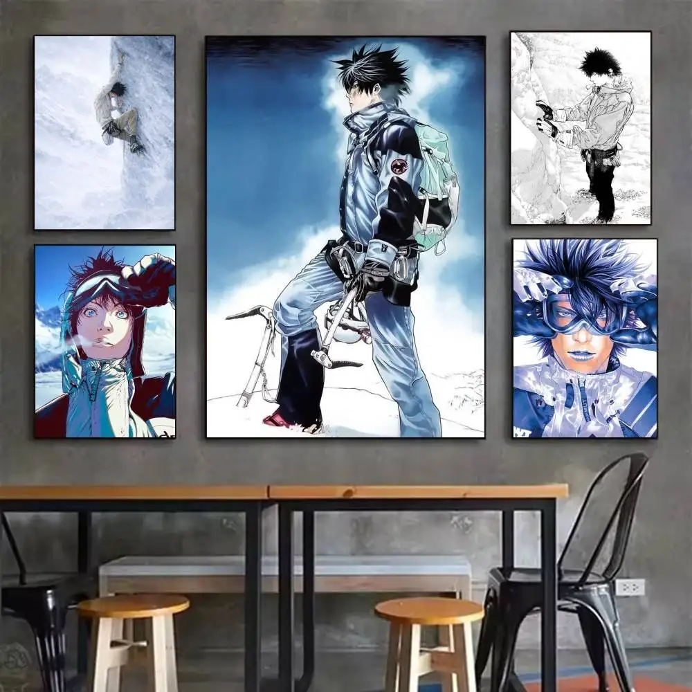 Mori Buntarou The climber Manga Poster Waterproof HD Art Wall Decal Self-Adhesive Print