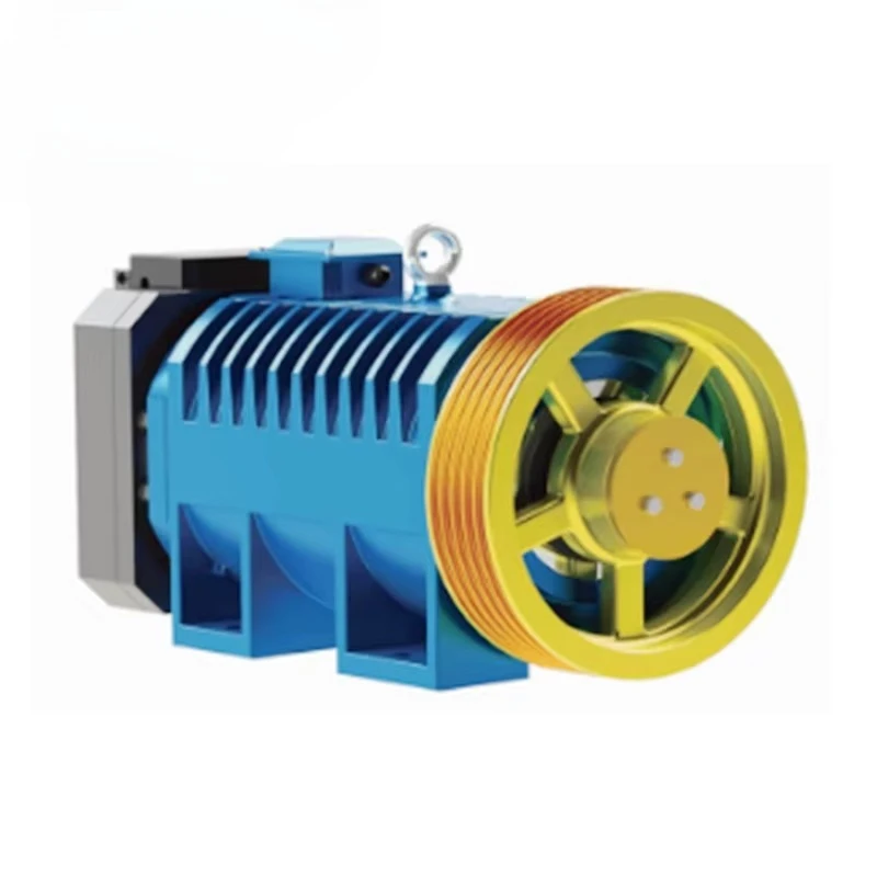 

Elevator Parts Gearless Traction Machine Motor for General Passenger Lift Drive