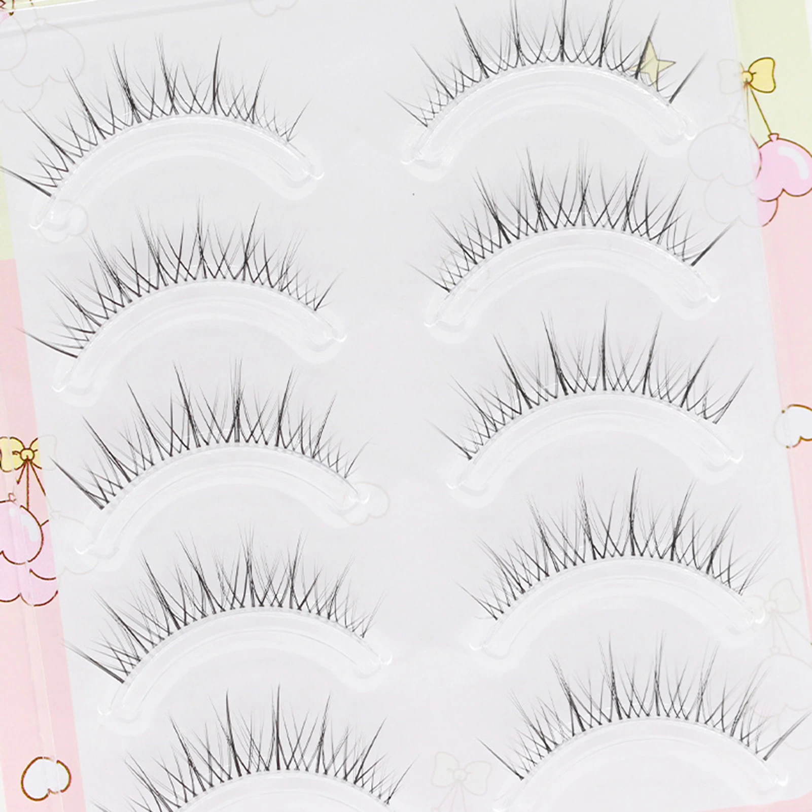 Simulation de grappe de cils individuels, Extensions de maquillage, bande de cils pour la beauté des yeux, Cosplay, outil de maquillage DIY