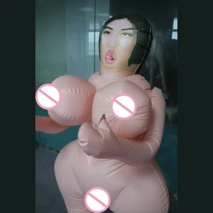 Aufblasbare Puppe für Männer und Frauen, abnehmbare Vagina in der Brust von Kuh, Anal, Herrenmasturbator, Party Liebespuppe, Mund und Brosche 10 Hauptverkaufsverkaufspuppen - №2