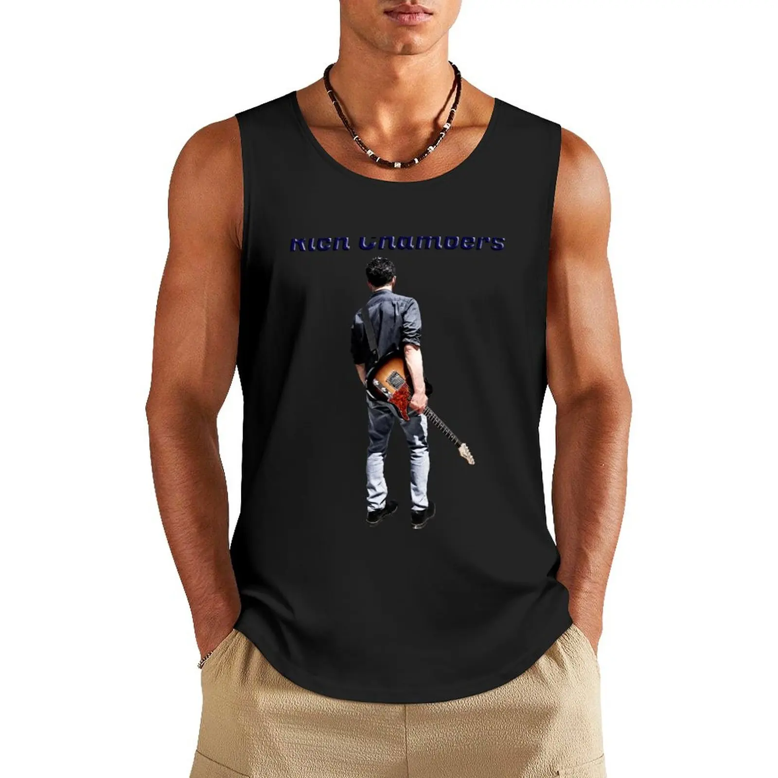 

Rich Chambers - Never Too Old to Dream Tank Top Men's sleeveless gym shirts Men's t-shirt bodybuilding for men