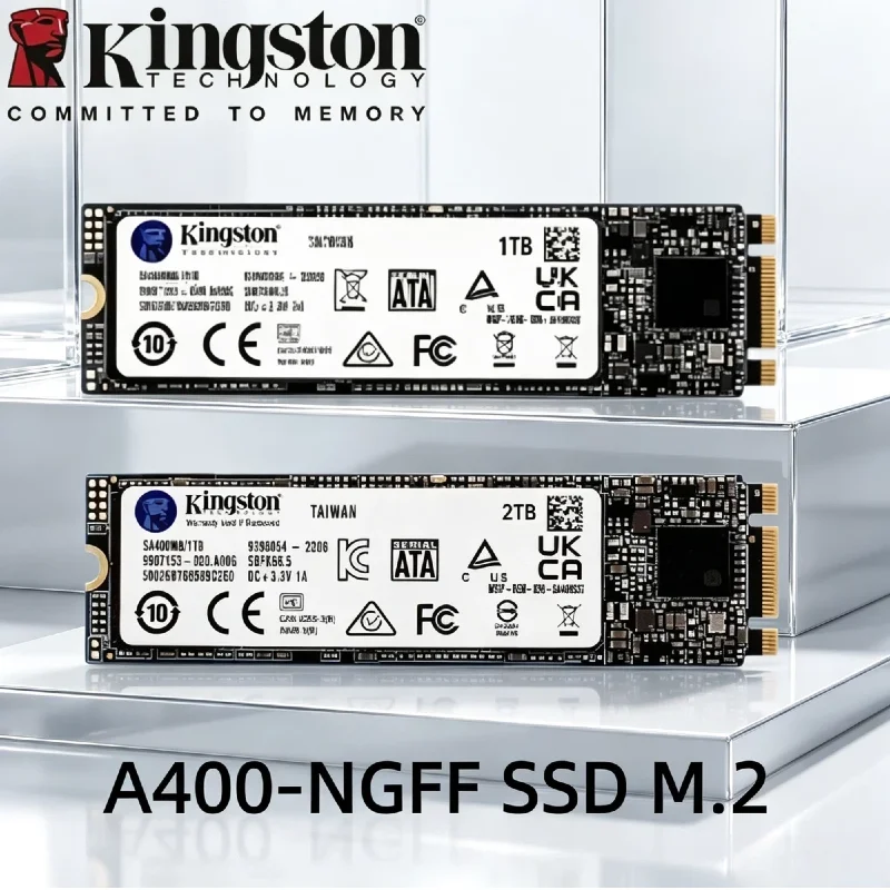 SSD Kingston A400-NGFF High Performance M.2 2280 SSD 120GB 240GB 480GB 1TB 2TB Internal Disk For Gaming Laptop