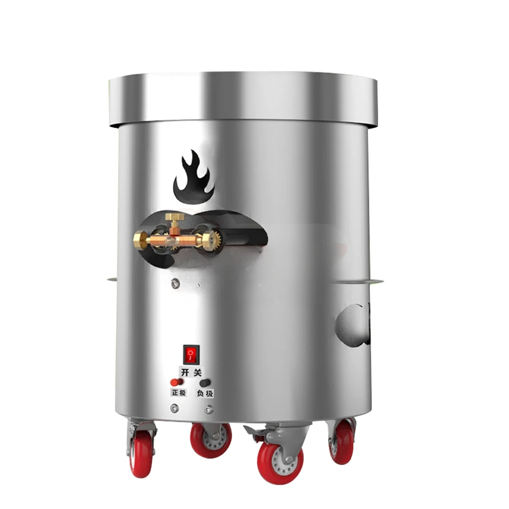 Lpg Heating Methods Chinese Chestnut Roasting Machine Multi-Function Castanea Mollissima Chellonese Chestnut Stir-Fry Machine